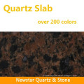 NQ3075Y--Newstar Africa red quartz artificial stone slab cost
